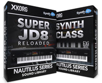 SSX138 - ( Bundle ) - Synth Class EXi + Super JD8 Reloaded - Korg Nautilus