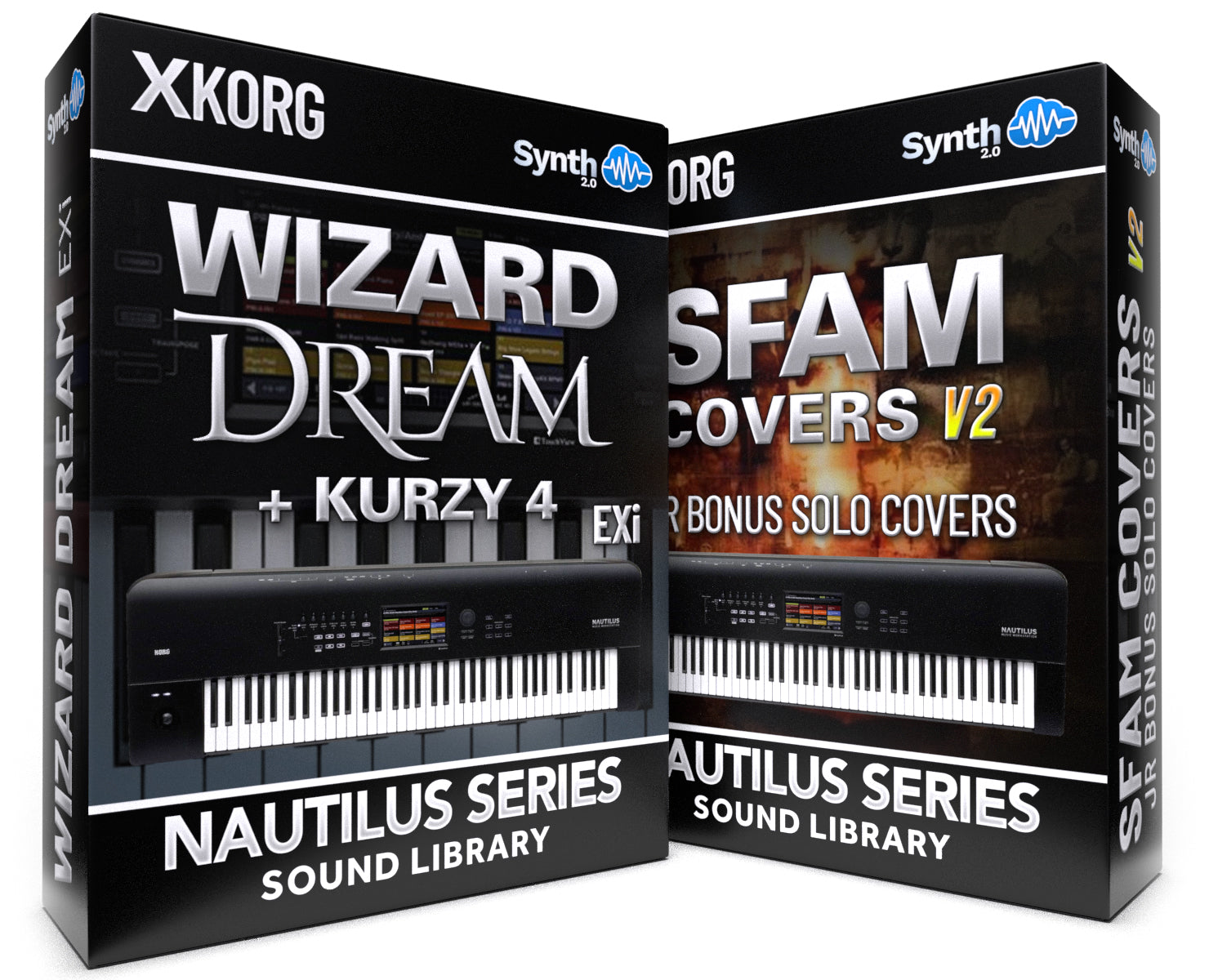 SSX117 - ( Bundle ) - Wizard Dream EXi + Kurzy 4 + Sfam Full Cover V2 + JR Bonus - Korg Nautilus Series