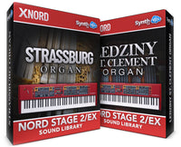 RCL009 - ( Bundle ) - Strassburg Organ + Ledziny, St. Clement Organ - Nord Stage 2 / 2 EX