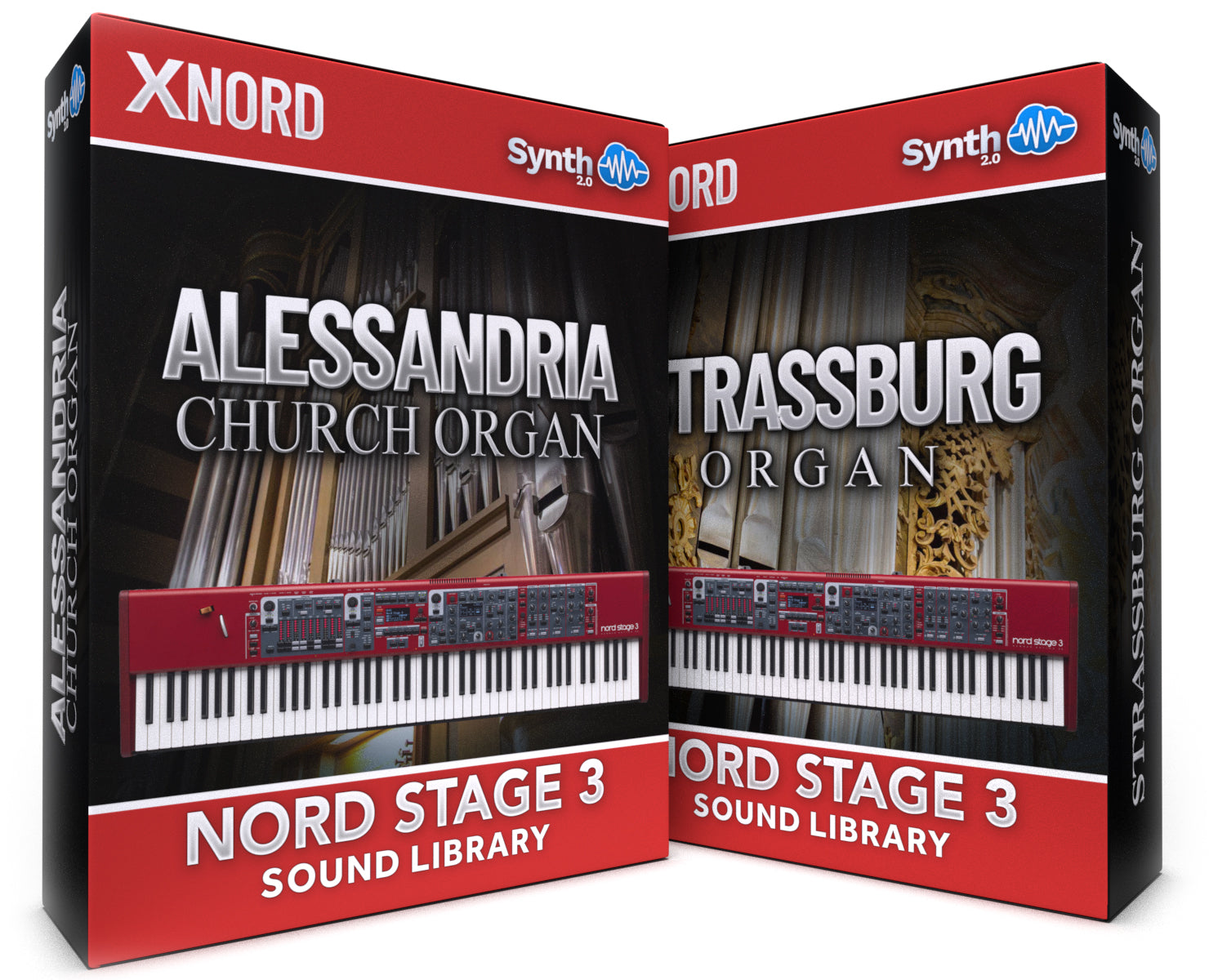 RCL013 - ( Bundle ) - Alessandria Organ + Strassburg Organ - Nord Stage 3