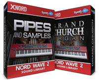 RCL005 - ( Bundle ) - Pipes and Samples + Grand Church Organ - Nord Wave 2