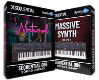 SCL410 - ( Bundle ) - Nocturnal + Massive Synth V1 - Sequential OB 6 / Desktop