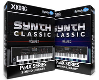 SCL405 - ( Bundle ) - Synth Classic Vol.1 + Vol.2 - Korg PA4x Series