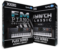SCL106 - ( Bundle ) - FM Piano Collection + Synth Classic Vol.1 - Korg PA5x Series