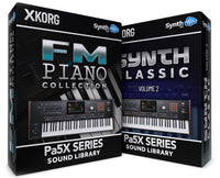 SCL107 - ( Bundle ) - FM Piano Collection + Synth Classic Vol.2 - Korg PA5x Series