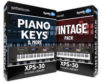 SCL396 - ( Bundle ) - Vintage Pack + Piano, Keys & More - XPS-30