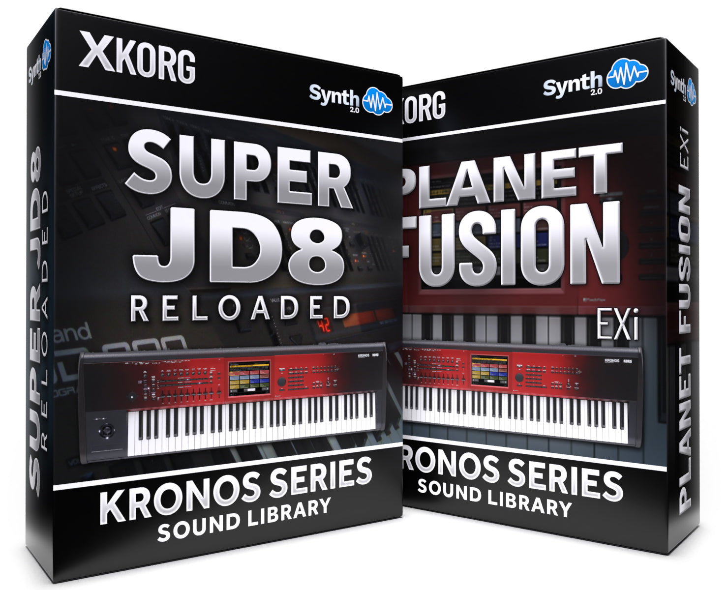 SSX137 - ( Bundle ) - Planet Fusion EXi + Super JD8 Reloaded - Korg Kronos Series