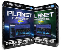 DVK010 - ( Bundle ) - Planet Omnisphere Vol.1 + Vol.2 - Spectrasonics Omnisphere