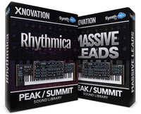 SCL120 - ( Bundle ) - Rhythmica Soundset + Massive Leads - Novation Summit / Peak