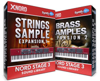 DVK017 - ( Bundle ) - Strings Samples Expansion 01 + Brass Samples Expansion 02 - Nord Stage 3