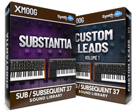 SCL309 - ( Bundle ) - Substantia + Custom Leads - Moog Sub 37 / Subsequent 37