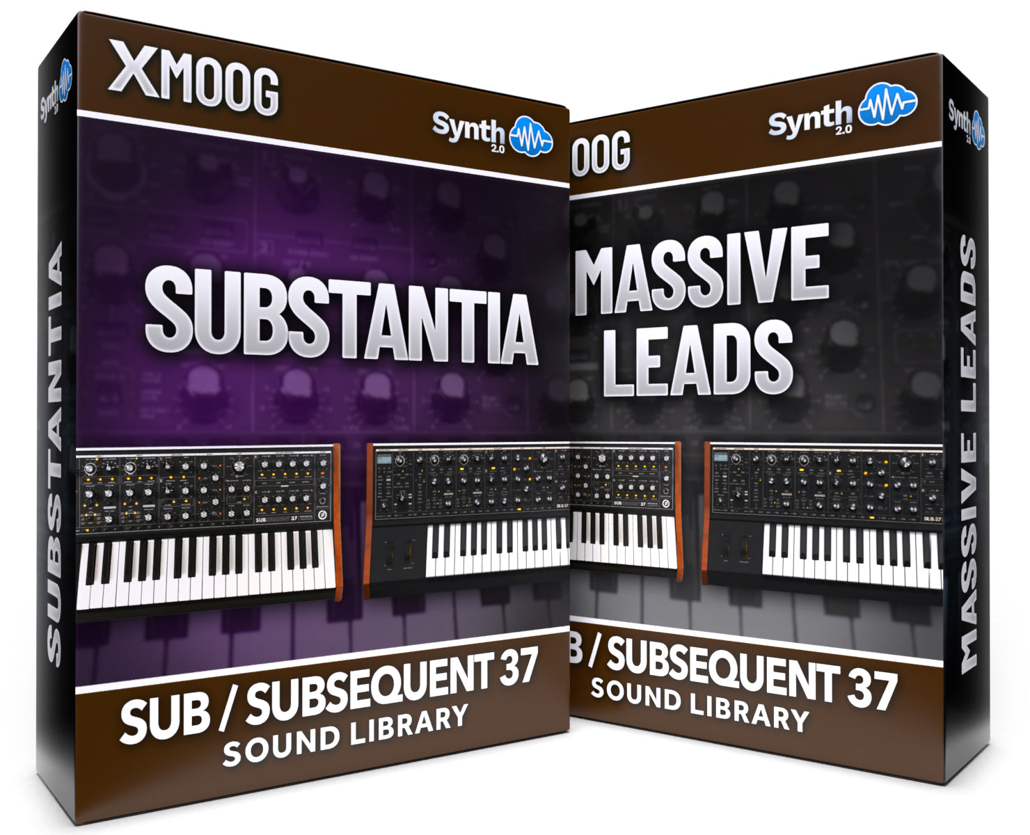 SCL308 - ( Bundle ) - Substantia + Massive Leads - Moog Sub 37 / Subsequent 37
