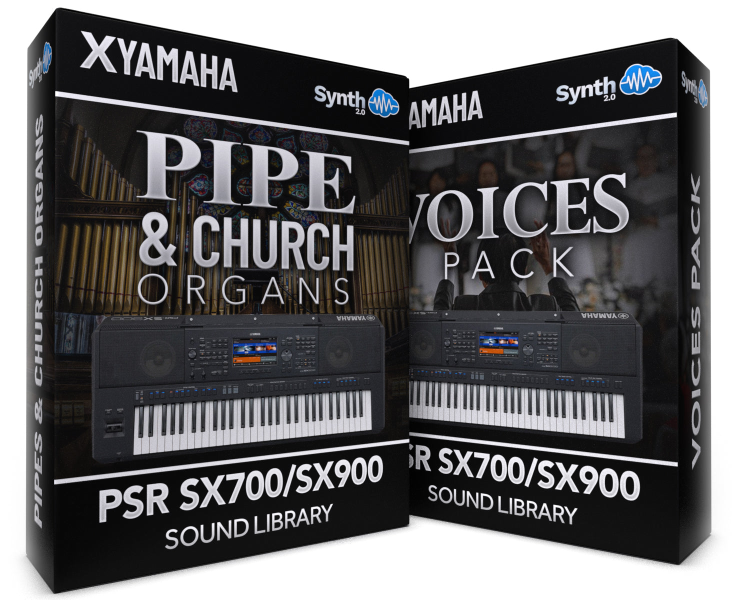 Bundle Pipe & Church Organs + Voices Pack Yamaha PSR SX700 SX900