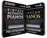 GNL008 - ( Bundle ) - Vintage Acoustic Pianos + Modern Pianos - Yamaha PSR SX700 / SX900