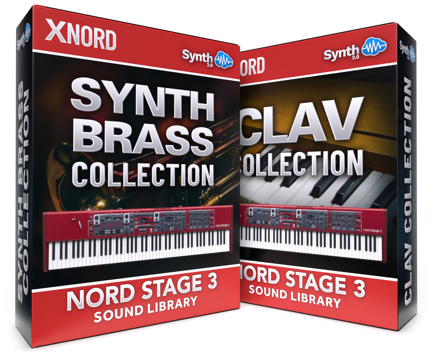 ASL014 - ( Bundle ) - Synth - Brass Collection + Clav Collection - Nord Stage 3
