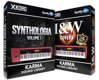 SSX135 - ( Bundle ) - Synthologia V1 + I&W Covers - Korg KARMA