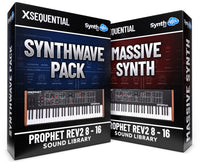 SWS012 - ( Bundle ) - Massive Synth + Synthwave Pack - DSI Prophet Rev2 ( 8 - 16 voices )