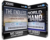 SSX133 - ( Bundle ) - The Endless Floyd Anthology + World Piano V1 - Korg M3