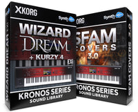 SSX117 - ( Bundle ) - Wizard Dream EXi + Kurzy 4 + Sfam Full Cover V2 + JR Bonus - Korg Kronos