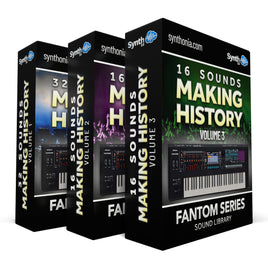 LDX306 - ( Bundle ) - 64 Sounds - Making History Vol.1 + Vol.2 + Vol.3 - Fantom