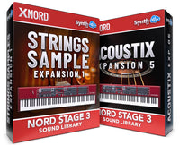 DVK031 - ( Bundle ) - Strings Samples Expansion + AcoustiX Samples Expansion - Nord Stage 3