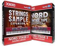 DVK032 - ( Bundle ) - Strings Samples Expansion + Vintage Tape Expansion - Nord Stage 3
