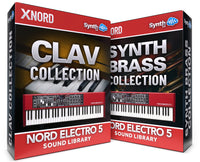 ASL014 - ( Bundle ) - Synth - Brass Collection + Clav Collection - Nord Electro 5 Series