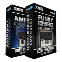 APL010 - ( Bundle ) - Ambient Sensation + Funky Experience Soundset - Korg Monologue