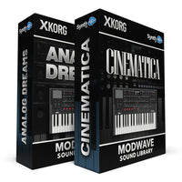 LFO096 - ( Bundle ) - Analog Dreams + Cinematica - Korg Modwave