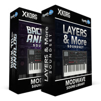 VTL023 - ( Bundle ) - Back to Analog Soundset + Layers & More Soundset - Korg Modwave