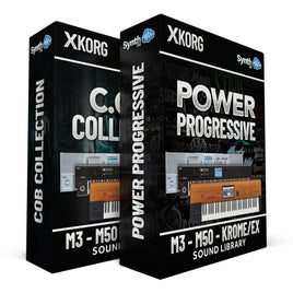 SCL010 - C.O.B. Covers + Power / Progressive Pack - KORG M3 / M50 / Krome / Krome Ex ( 35 presets )