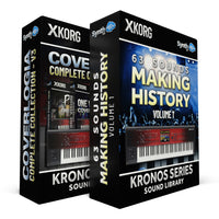 SCL176 - ( Bundle ) - CoverLogia - Complete Cover Collection V3 + 63 Sounds - Making History Vol.1 - Korg Kronos