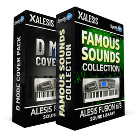 SCL038 - ( Bundle ) - D-Mode Cover Pack + Famous Sounds Collection - Alesis Fusion 6/8