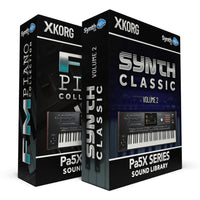 SCL107 - ( Bundle ) - FM Piano Collection + Synth Classic Vol.2 - Korg PA5x Series