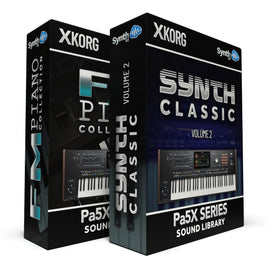 SCL107 - ( Bundle ) - FM Piano Collection + Synth Classic Vol.2 - Korg PA5x Series
