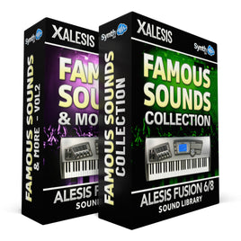 SCL035 - ( Bundle ) - Famous Sounds Collection + Famous Sounds and more Vol.2 - Alesis Fusion 6/8