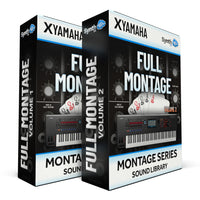 SCL278 - ( Bundle ) - FULL MONTAGE Vol.1 + Vol.2 - Yamaha MONTAGE / M