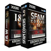 LDX226 - ( Bundle ) - Sfam Covers 3.0 + I&W Covers - Korg Kronos Series
