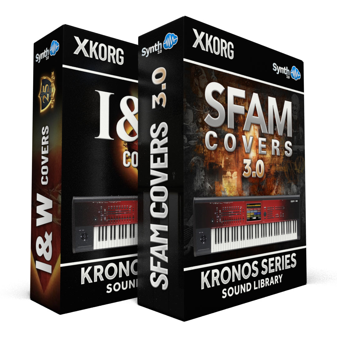 LDX226 - ( Bundle ) - Sfam Covers 3.0 + I&W Covers - Korg Kronos 