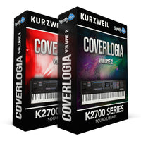 SCL398 - ( Bundle ) - Coverlogia V1 + V2 - Kurzweil K2700