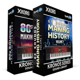 SCL408 - ( Bundle ) - 80s Sounds - Making History + 85 Sounds - Making History Vol.1 - Korg Kronos
