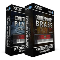 DRS004 - ( Bundle ) - Contemporary Pianos V3 - Seven Edition + Contemporary Brass V1 - Korg Kronos