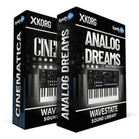 LFO046 - ( Bundle ) - Cinematica Vol.1 + Analog Dreams - Korg Wavestate / Native
