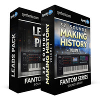 LDX308 - ( Bundle ) - Leads Pack + 32 Sounds - Making History Vol.1 - Fantom