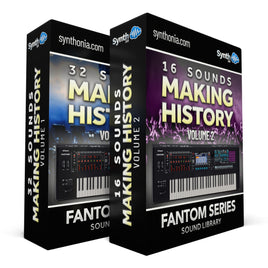 LDX305 - ( Bundle ) - 32 Sounds - Making History Vol.1 + 16 Sounds - Making History Vol.2 - Fantom