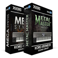SWS042 - ( Bundle ) - Mega Synths Pack + Metal Master Pack - Korg Krome / Krome EX