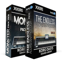 SCL083 - ( Bundle ) - Monster Pack MKIII + The Endless Floyd Anthology - Korg Oasys