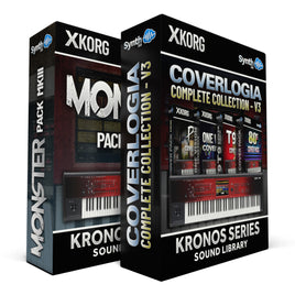 LDX101 - ( Bundle ) - Monster Pack MKIII + Coverlogia: Complete Cover Collection V3 - Korg Kronos Series