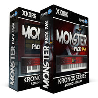 SCL207 - ( Bundle ) - Monster Pack S4K + Monster Pack MKIII - Korg Kronos Series