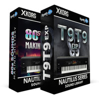 FPL020 - ( Bundle ) - 80s Sounds - Making History + T9T9 EXP Cover Pack - Korg Nautilus